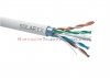 SOLARIX kabel F/UTP, drut, PVC, szary, kat.6 - 500m